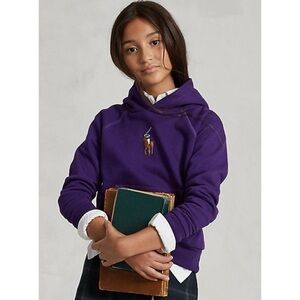 Ralph Lauren Kids Purple Hoodie
